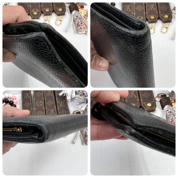 Chanel Black Caviar Leather CC Logo Long Wallet - Picture 13 of 13